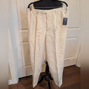 Ashworth Men's Cream Chinos